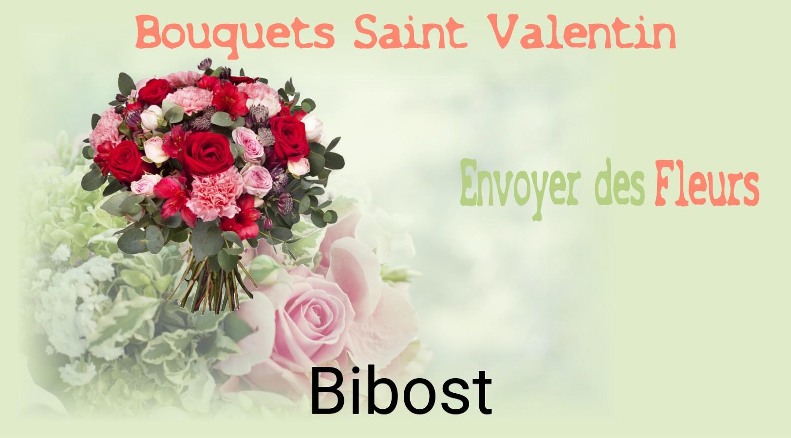 Roses de Saint-Valentin livrées à Bibost